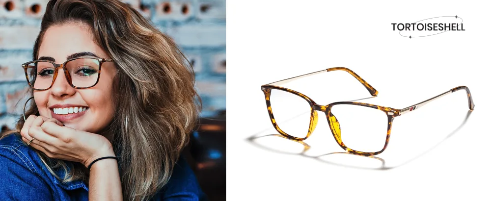 Cyxus Blue Light Blocking Glasses Men Women Computer Gaming Glasses Rectangle TR90 frame Anti Eyestrain UV400 Black 03-matte Black 8208 - product information 21