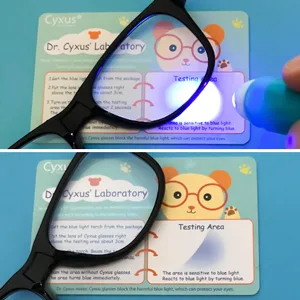 Cyxus Kids Blue Light Blocking Glasses Computer Game Spring Hinges Eyeglasses for Boys Girls Age 6-15 - cyxus blue light blocking glasses