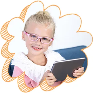 Cyxus Kids Blue Light Blocking Glasses Computer Game Spring Hinges Eyeglasses for Boys Girls Age 6-15 - cyxus kids blue light blocking glasses