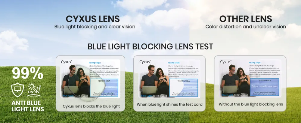 Cyxus Nerd Glasses Round Blue Light Glasses for Women Men Reduce Eye Strain UV Blocking for Computer Screen(8065T01 Black) 01-black - round blue light glasses