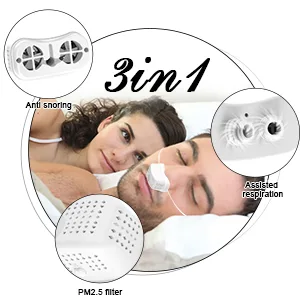 Anti snoring Devices 2024 New Atomization snoring Solution Right Amount Fog Adjustable Wind Force Sleep Apnea Devices for Comfortable Sleep - product information 9