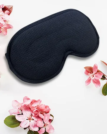 Easysleep Sleep Eye Mask 3D Contoured Cup Sleeping Mask with 100% Light Blocking and Adjustable Strap Soft Breathable Eye Cover Night Blindfold Mask for Men Women. - sleep mask