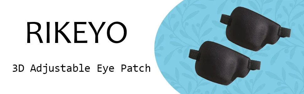 Right Eye Patch 3D Eye Patches for Adults Adjustable Medical Eyepatch for Lazy Eye Black(Large) 1 Right - rikeyo 3D adjustable eye patch