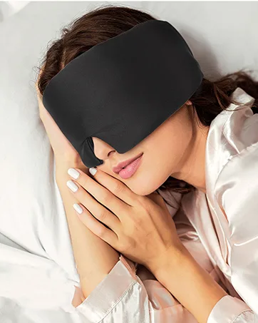 Soft Sleep Mask Modal Cotton Eye Mask for Sleeping 99% Light Blocking Comfortable & Breathable Contoured Design for Women Men Adjustable Band Night Blindfold for Sleeping Grey - product information 12