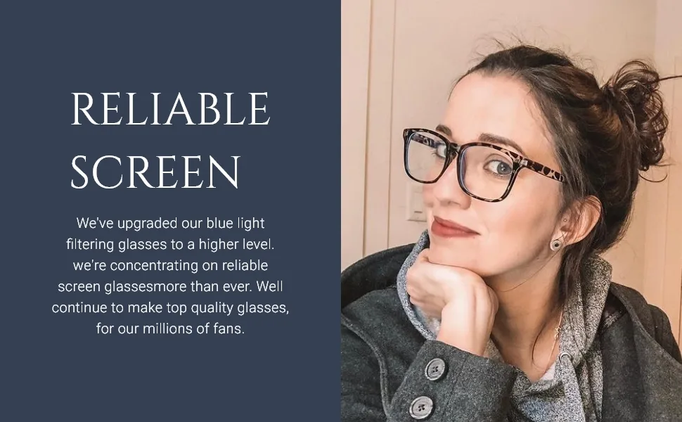 TIJN Progressive Multifocus Reading Glasses for Women Anti Blue Light Blocking Readers Vintage Square Nerd Eyeglasses 01-leopard 1.5 x - product information 4