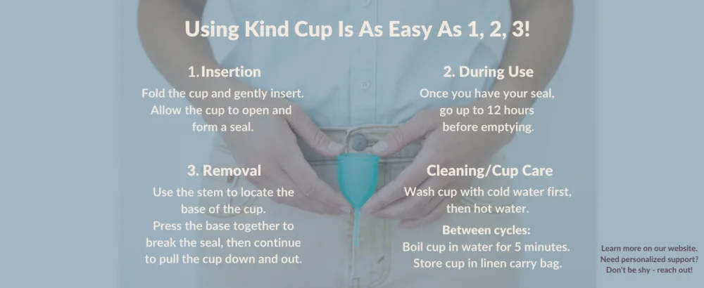 Kind Cup | Menstrual Cups | Period Cup | Easy to use | Comfortable | Soft | Long Stem | Curved | Ergonomic | High Cervix | Low Cervix | Eco Friendly Products | for Beginners | USA (Regular) (Violet) - low cevix period disc silicone tampons menstueal cup high cervix menstrual cups curved tip