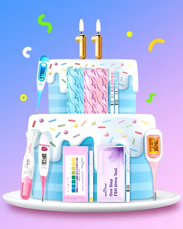Easy Home FSH Menopause Test: 10 FSH Test Strips - Understand Your Ovarian Reserve and Optimize Conception Timing at Home - prime day