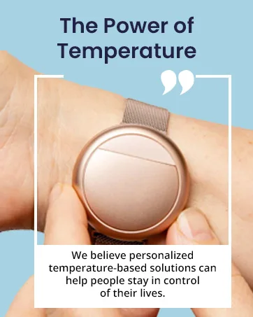 Embr Labs Wave 2 Dusty Rose Comfort Band - Arm Nylon Strap for Personal Thermal Regulation Device with Hook & Loop Closure - Embr Labs Brand Story