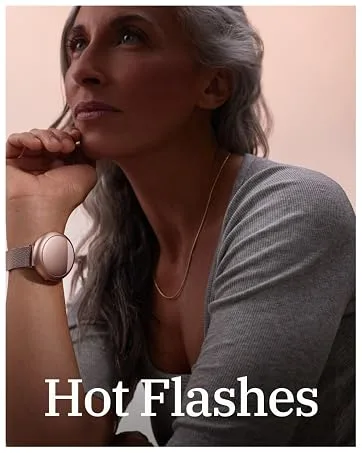 Embr Wave Cooling and Warming Wristband - Personalized Thermal Relief - Manage Hot Flashes Night Sweats Sleep - FSA HSA Eligible - Clinically Proven - Rechargeable - Black One Size - Embr Wave 2 can help with hot flashes