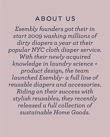 Esembly Wipe Up Wash Kit Organic No-Rinse Foaming Wipes Solution Use with Cloth Wipes on Baby s Diaper Area or as a Body Wash Includes Refillable Foamer Bottle and 4oz Concentrate - About Esembly
