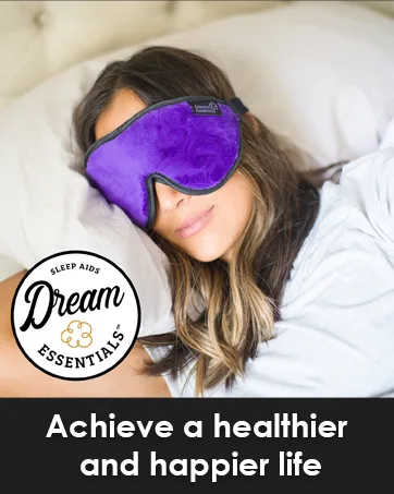 Dream Essentials Bamboo Sleep Mask - Green Made from Natural Bamboo Fiber Lightweight - Dream Essential