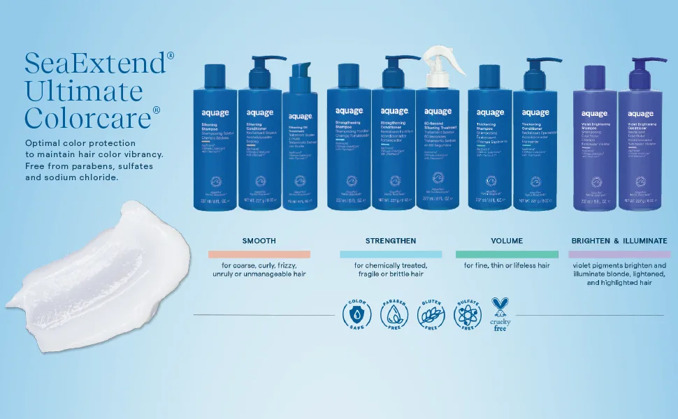 AQUAGE. Texturizing Dry Shampoo - Invisible Talc-Free Formula Adds Volume and Texture 5 oz. - SeaExtend Ultimate Colorcare
