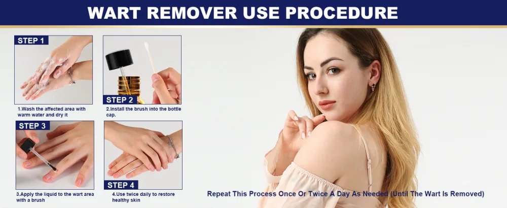 Fast Action Liquid Wart Remover - Maximum Strength Wart Gel - Exclusive Natural Formula Wart Liquid Designed for Warts Plantar Wart Genital Wart Common Wart Flat Wart Corn Callus BEN-5-11 - Maximum Strength Fast Acting