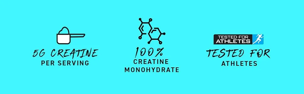 All Black Everything Creatine Monhydrate | 60 Servings | Unflavored | Micronized Amino Acid Powder | Support Muscles | Cellular Energy | Cognitive Function | Gluten-Free and Keto Friendly Unflavoured - US Creatine A+3