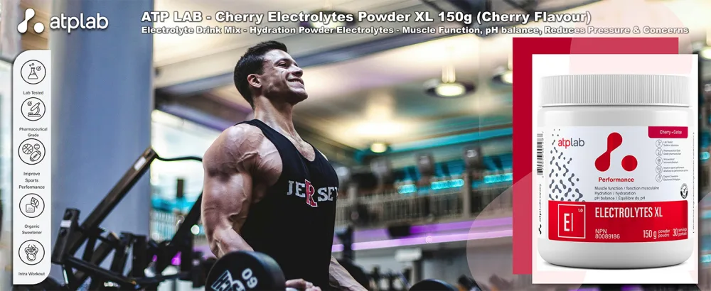 ATP LAB | Electrolytes XL 150g | Performance Product That contributes to Muscle Function Hydration and pH Balance. - ATP LAB | Electrolytes XL 150g