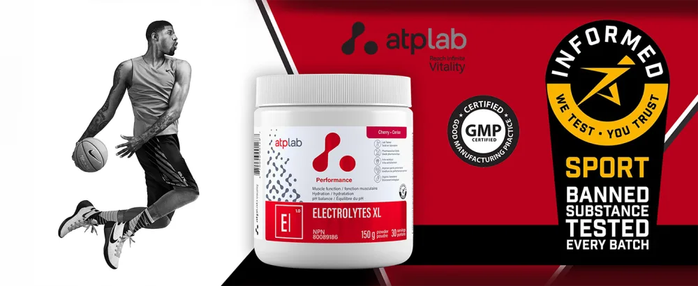 ATP LAB | Electrolytes XL 150g | Performance Product That contributes to Muscle Function Hydration and pH Balance. - ATP LAB | Electrolytes XL 150g |