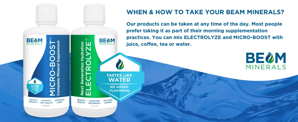 BEAM Minerals Micro-BOOST Humic Mineral Blend | Plant-Based Multi Minerals Supplement & Electrolytes Liquid | Micronutrients Supplements | Deficiency Support | Pure Natural Antioxidant | Keto Friendly Electrolyze & Micro-boost - Advanced Electrolyte & Micronutrient Support