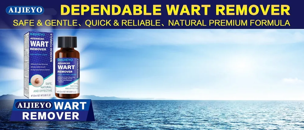 Wart Remover Liquid - Maximum Strength Formula for Rapidly Removing Plantar Warts and Common Warts Safe Natural & Potent Suitable for Most Body Warts - wart remover