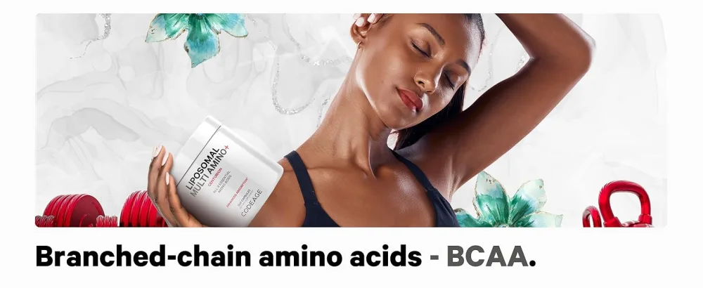 Codeage Multi Amino+ BCAA & EAA Supplement All 9 Essential Amino Acids Free-Form Branched-Chain Amino Acid Sport Pre & Post Workout Muscles Recovery Liposomal for Absorption Vegan 240 Capsules - codeage bcaa powder capsule, bcaa pills, eaa pills, branched chain amino acids, eaa supplement