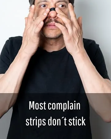 Nose Strips for Breathing. Nasal Strips for Snoring. Airevolution Anti Snoring Devices Designed to Perform as a Better Snoring Solution with More Spring Effect and Strong Adhesion. Works Day and Night 30 - Nasal dilators