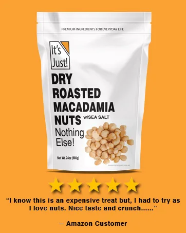 It's Just! - HMB Powder 250g Beta-Hydroxy Beta-Methylbutyrate Free Acid GMP Compliant Third-Party Tested (Unflavored 250g) - macadamia nuts