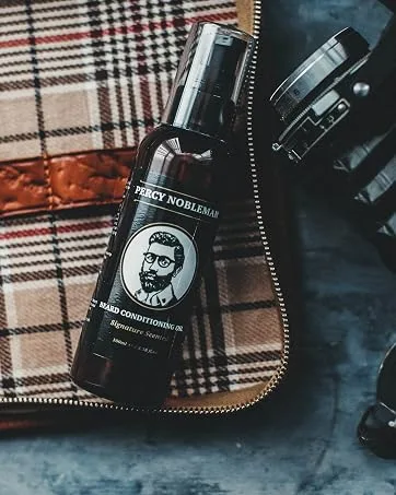 Percy Nobelman Gentleman's Styling Wax 1.69 Ounce - Beard Oil