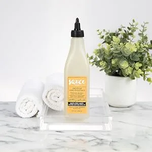 Sauce Beauty Clarifying Rinse with Apple Cider Vinegar Tea Tree Oil - 8 Fl Oz Scalp Buildup Remover and Cleanser - acv rinse