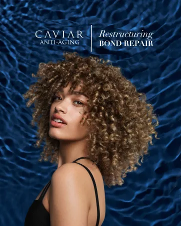 Alterna Caviar Anti-Aging Multiplying Volume Shampoo and Conditioner 16.5 oz | For Fine Thin Hair | Create Instant Volume and Thickness | Sulfate Free - Bond Repair Model Image - EXP 2025
