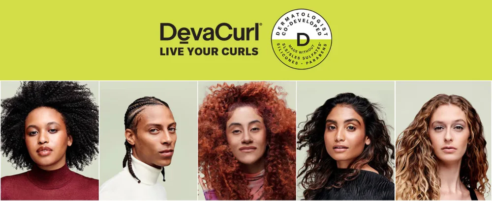 DevaCurl The Essential Starter Kit | Travel Sizes | Foundation for Healthy-Looking Curls Coarse Waves Curls And Coil | Kit - Deva Main Banner