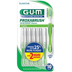 Sunstar 888JC GUM Advanced Care Flossers, Fresh Mint, Vitamin E & Fluoride, 150 Count (packaging may vary) 150 Flossers Flossers - Proxabrush, interndental, IDB