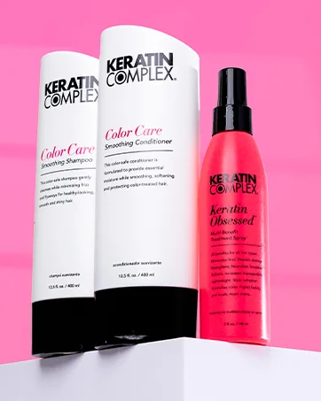Keratin Complex Retail Kit with Shampoo Conditioner and Keratin Obsessed 5oz Care - kits