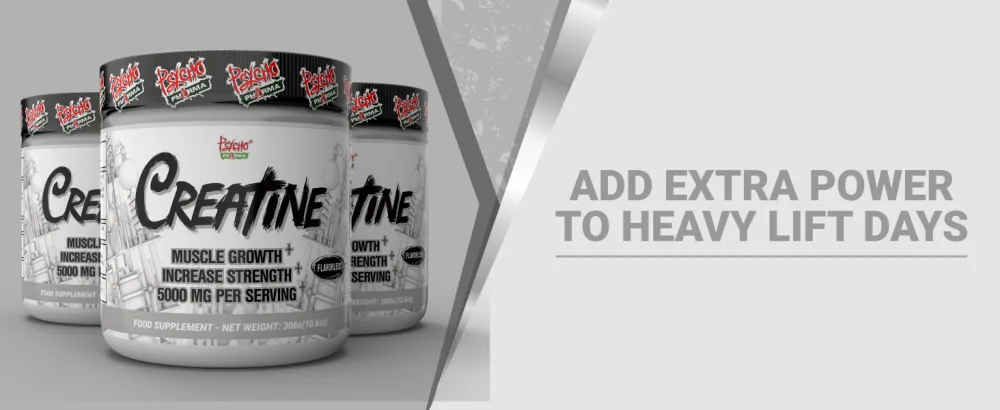 Psycho Pharma Creatine - 5g of Premium Creatine Monohydrate per Serving 100 Servings - Creatine