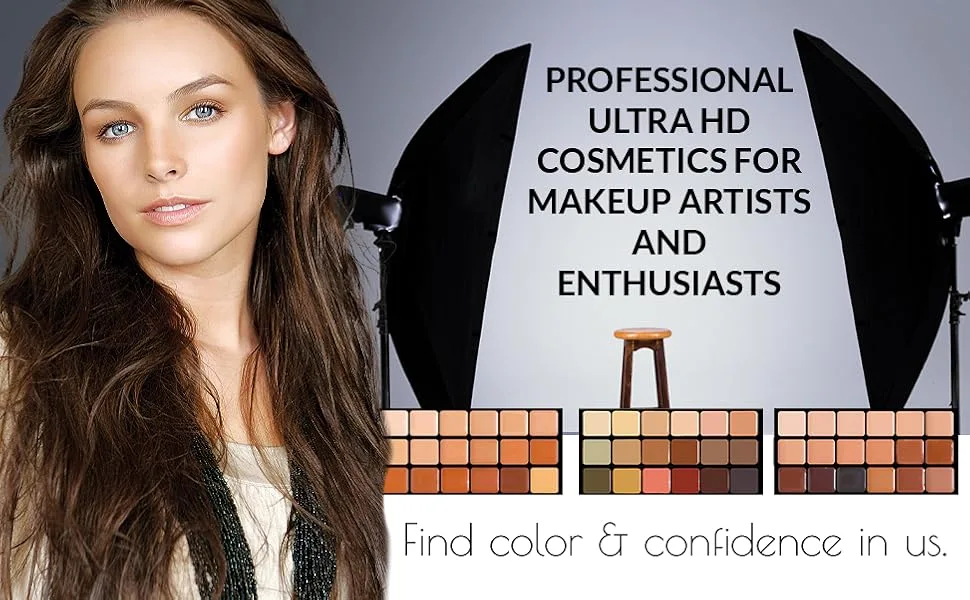 Graftobian Hi-Def Lipcolor Super Palette - color correcting kit conceal correct all in one essential tv high coverage crème enthusiest costume