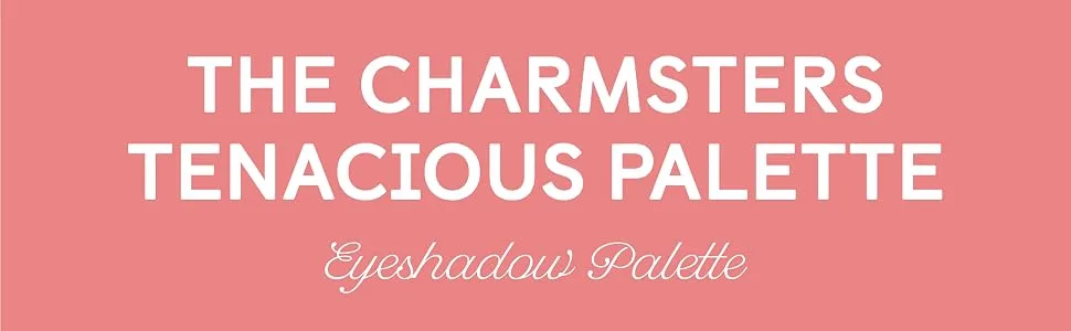 Winky Lux Charmsters Tenacious Palette Eyeshadow Palette with Pink Peach and Red Eyeshadows Makeup Palette - charmsters eye shadow palette eyeshadow pressed powder
