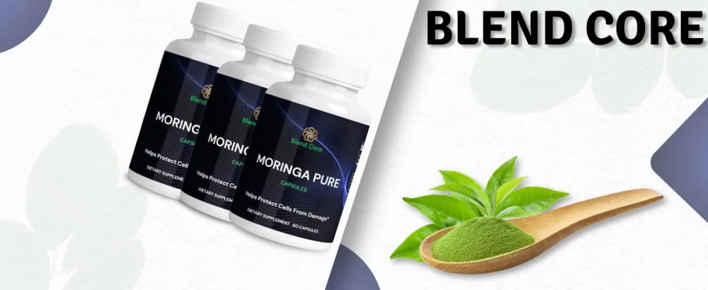 Moringa Antioxidant Capsules - Natural Moringa Oleifera - 800 MG Energy Metabolism & Immune Support. - Moringa