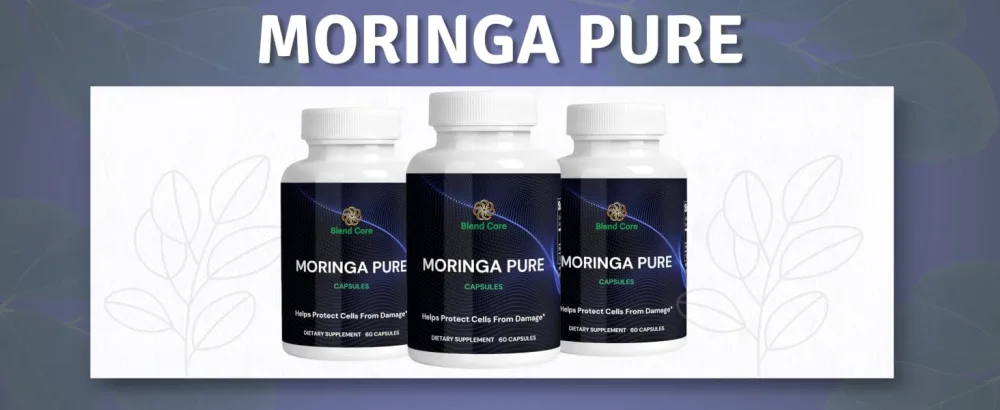 Moringa Antioxidant Capsules - Natural Moringa Oleifera - 800 MG Energy Metabolism & Immune Support. - Moringa