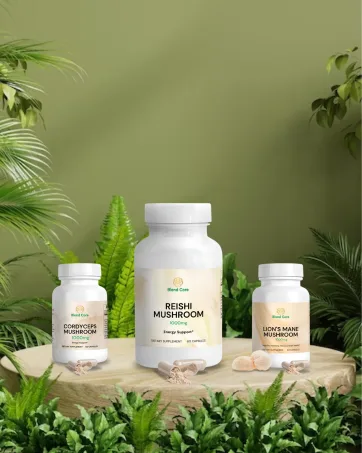 Moringa Antioxidant Capsules - Natural Moringa Oleifera - 800 MG Energy Metabolism & Immune Support. - Mushroom