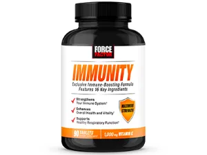FORCE FACTOR NAC Supplement N-Acetyl Cysteine 600 mg Immune Support Supplement 200 Vegetable Capsules - immunity