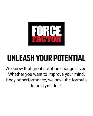 FORCE FACTOR NAC Supplement N-Acetyl Cysteine 600 mg Immune Support Supplement 200 Vegetable Capsules - unleash your potential