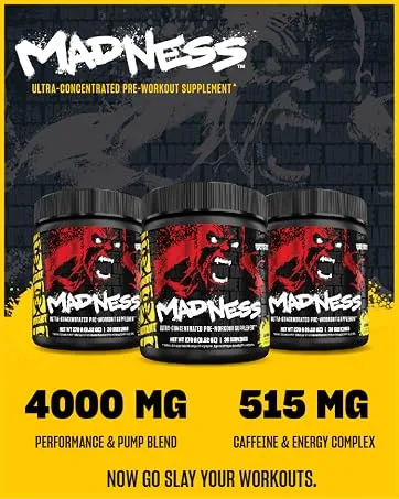 Mutant BCAA 9.7 Supplement BCAA Powder with Micronized Amino Energy Support Stack 348g - Roadside Lemonade - Mutant Madness Pre workout, caffeine pre workout best pre workout for man for women