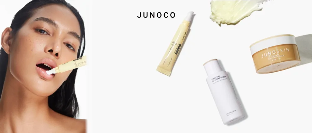 JUNO & Co. Bubble Toner for Face Rehydrating and Balancing Facial Toner 85ml/2.87 Fl Oz - JUNOCO Brand Story Desktop