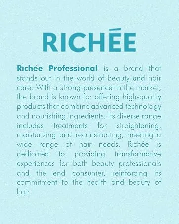 Rich e Professional | Liso BB Cream Kit | Pure Active Ingredients And Extraordinary Shine | (3x) 250 ml / 8.4 fl.oz. - BB CREAM HISTORY