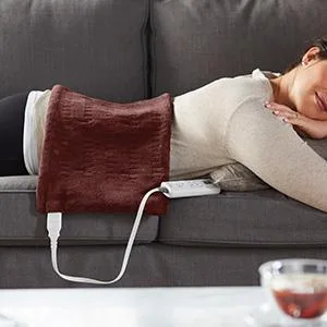 Sunbeam Heating Pad for Back, Neck, and Shoulder Pain Relief with Auto Shut Off and 6 Heat Settings, Extra Large 12 x 24", Green - product information 4