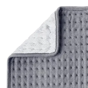 Sunbeam Cordless Heating Pad, Portable and Rechargeable for Back, Shoulder, Arm, and Leg Pain Relief, 9.5 x 12", Slate Grey - product information 7