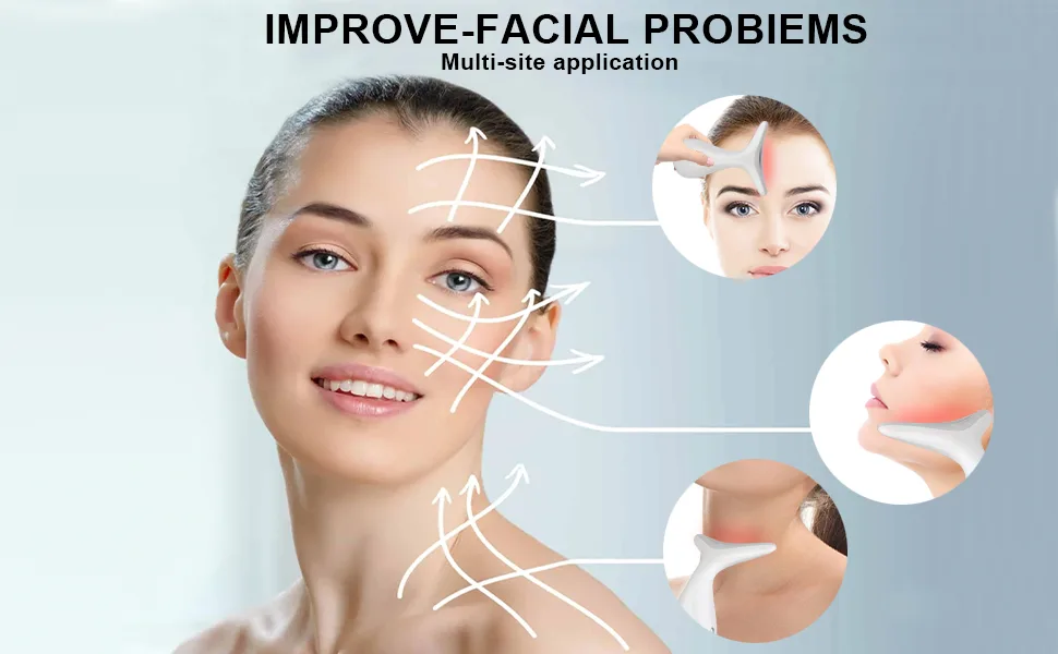 Facial-Massager 4 Color Face Device(4 Modes White) - tool