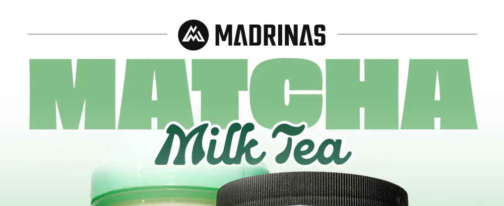 Madrinas | Matcha Boba Milk Tea | 13.5oz (8 Servings) - Madrinas Matcha