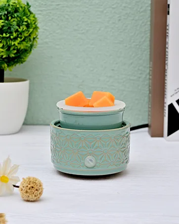 ASAWASA Diffusers for Essential Oils Essential Oil Diffuser with Waterless Auto Shut-Off Metal Art Aromatherapy Humidifier with Multicolor Changed Night Light Ideal for Home Gifts Spa Yoga (Banyan) - ASAWASA