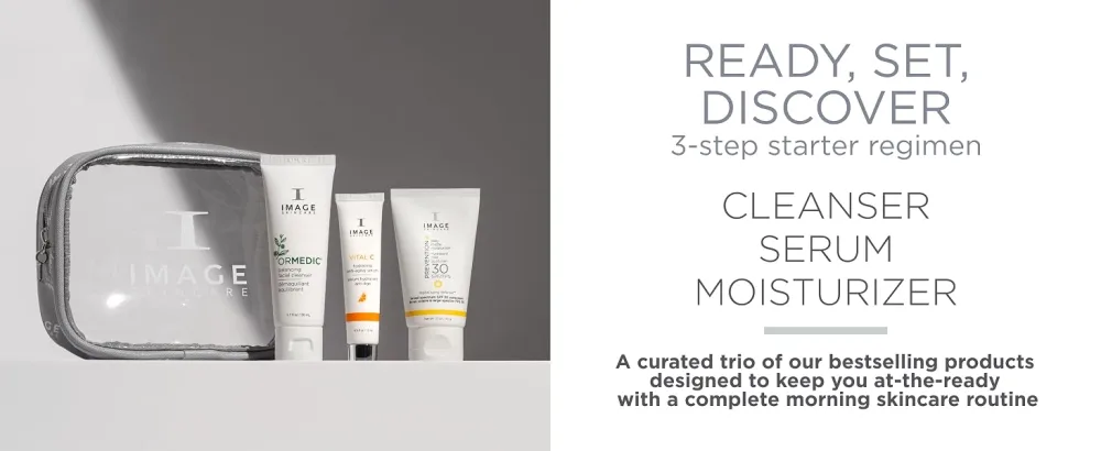 IMAGE Skincare Ready Set Discover 3 Piece Introductory Skin Care Regimen - Ready Set Discover