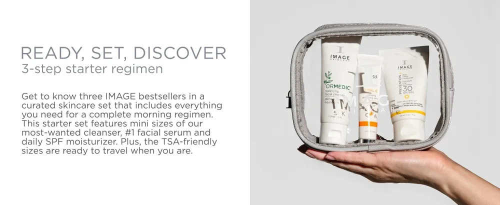 IMAGE Skincare Ready Set Discover 3 Piece Introductory Skin Care Regimen - Ready Set Discover