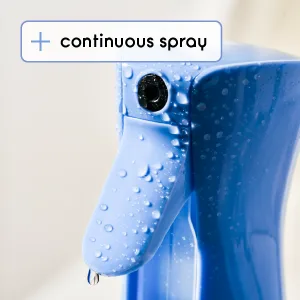 adwoa beauty Blue Custom Continuous Ultra Fine Mist Spray Bottle Multi-Tasking for Hair Skin Home Pet Care and more Refillable and Reusable 5oz. - continuous spray